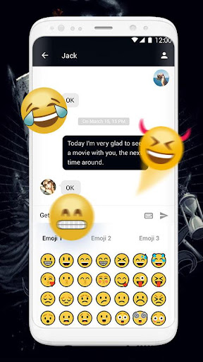 Skull Keyboard Theme