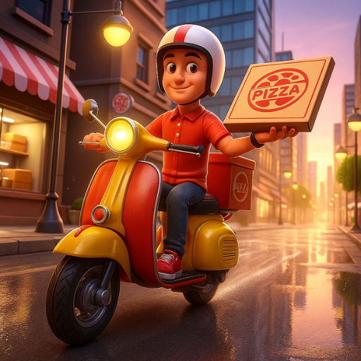 Pizza Delivery Boy Challenge icon