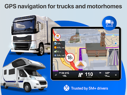 Sygic GPS Truck & Caravan Captura de pantalla