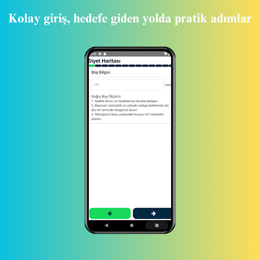 Diyet Haritası Screen 2