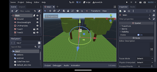 Godot Editor 4 Screen 2