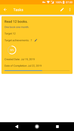 Tasks Screen 2