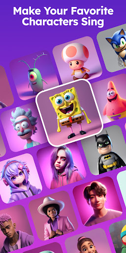 Screenshot of Coverly: AI Song Cover & Music