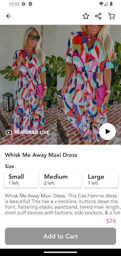 Angels Boutique Screen 2