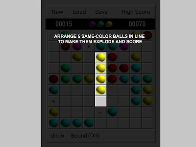 Lines98 ® Match Color Balls poster 16