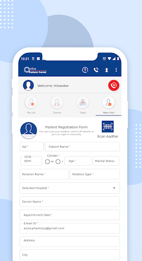 Demo Patient Portal Screen 3