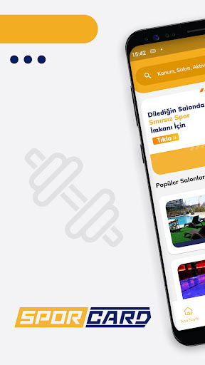 Android application Sporcard screenshort