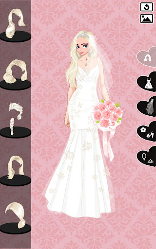 u2744 Icy Wedding u2744 Winter frozen Bride dress up game screenshots 4