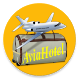 Hotels + Flight tickets icon