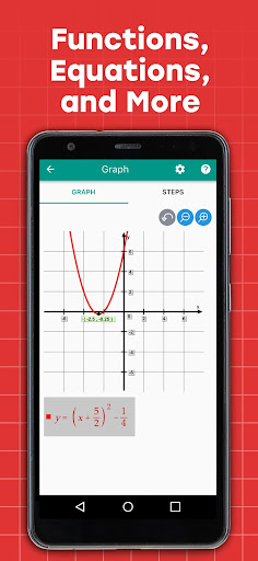 Algebrator-step-by-step solver Screen 3