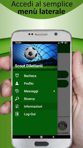 Android application Talent Dilettanti screenshort