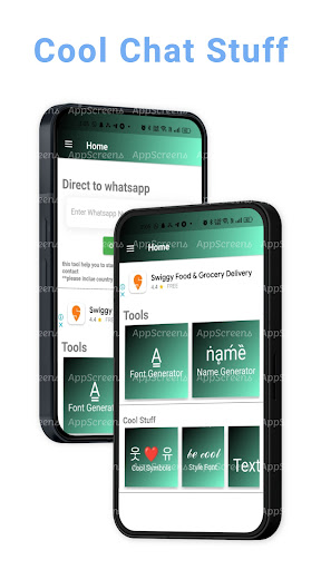 Android application Cool Chat Stuff screenshort