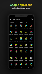 Retro Mode – Icon Pack (Neon) APK 3