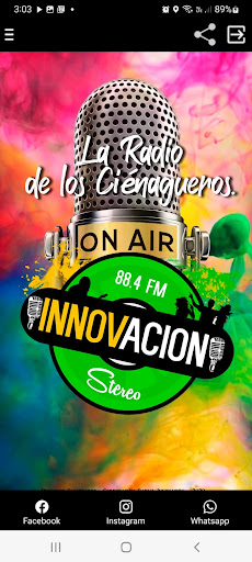 Innovación Stereo 88.4 FM Screen 3