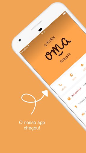 Android application OMA - O Melhor Alimento screenshort