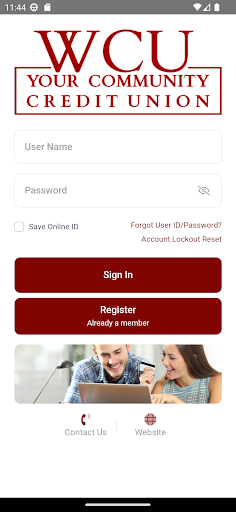 WCU CU Mobile Screen 2