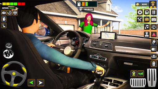 Android application City Cab Driver Car Taxi Games screenshort