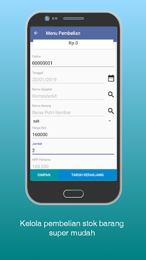POS Toko Barang Super Mudah Point of Sale