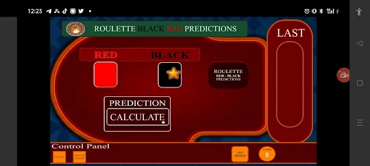 Roulette Black Red Calculator