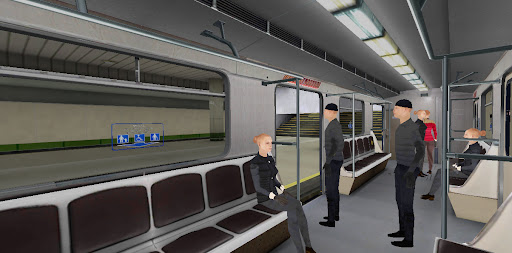 Simulator Kereta Bawah Tanah Minsk