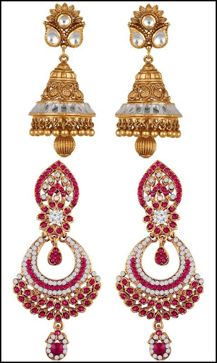 Earrings Jewelery Design Photo