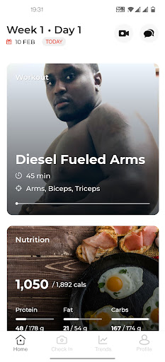 A&E Fitness Screen 2