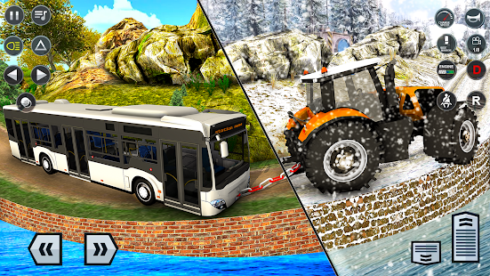 Tractor Trolley Hill Driving Farming Sim 3D Games 1.0 screenshots 8