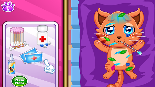 Pet Doctor Animal Caring Game ekran görüntüsü