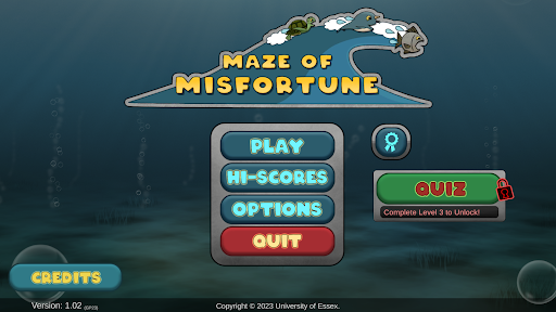 Android application Maze of Misfortune screenshort