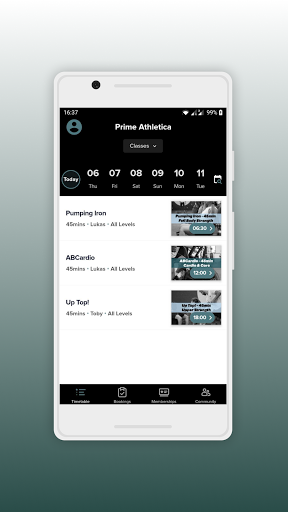 Prime Athletica Screen 2