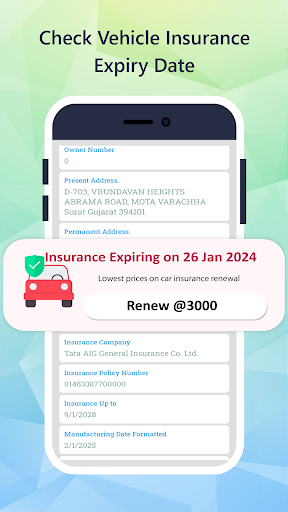 RTO Vehicle Info-Vahan Challan
