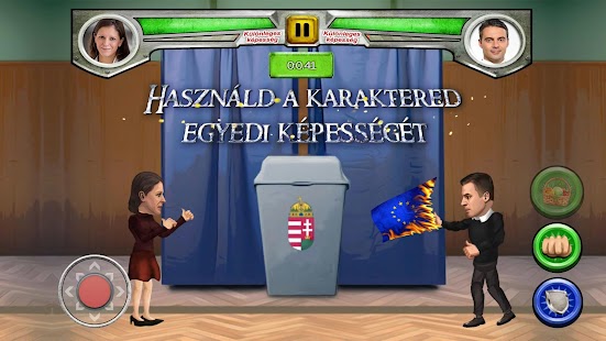 Hungarian political fighting Screenshot