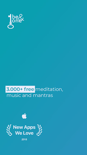 Android application be&one: Meditation & Sleep screenshort