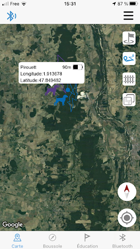 Canicom GPS Screen 3