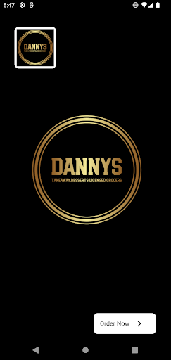 Android application Dannys screenshort