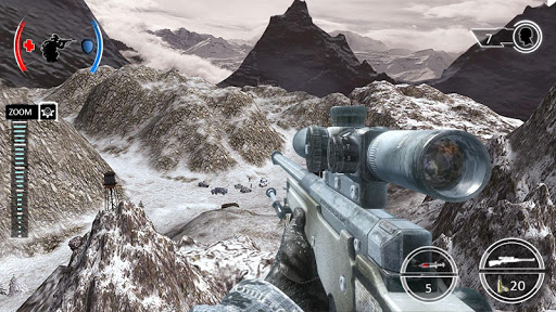 Télécharger Mountain Sniper Shooting: 3D FPS APK MOD (Astuce) screenshots 1