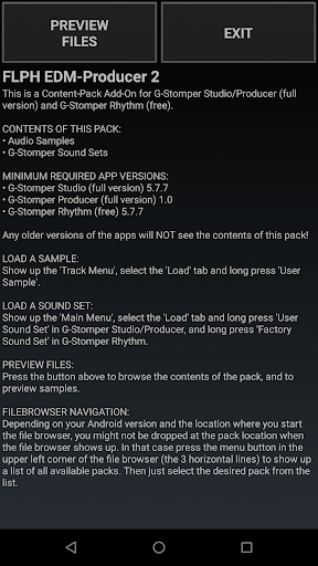 Screenshot of G-Stomper Flph Edm-Producer 2