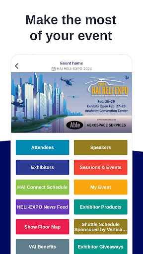 VAI Events Screen 2