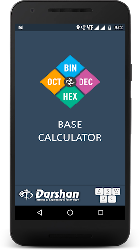 Android application Base Converter & Calculator screenshort