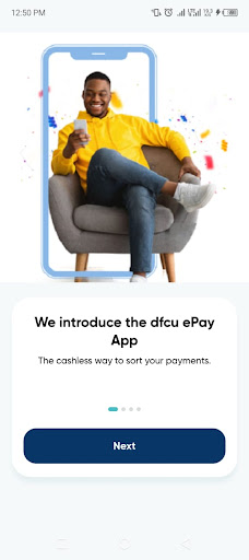 Android application dfcu ePay screenshort