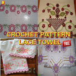 Cover Image of Download Crochet Lace Towel Designs 1.0 APK