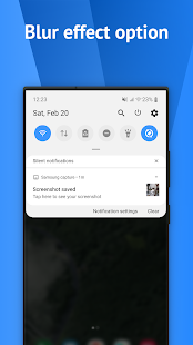 One Shade: Custom Notification Screenshot