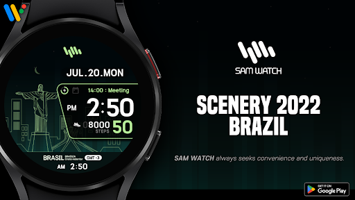 Android application SamWatch Scenery 2022 Brazil screenshort