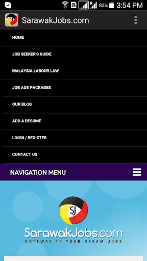 Sarawak Jobs Screen 3