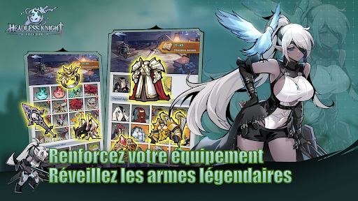 Headless Knight: Idle RPG Capture d'Écran de l'Application Android 4