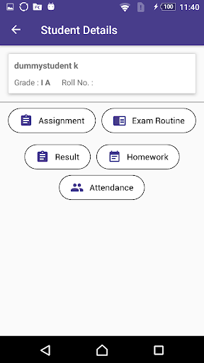 Parent App - WebFills SMS Screen 2