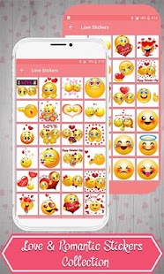 Love Stickers and Free Stickers - WAStickersApps Screenshot