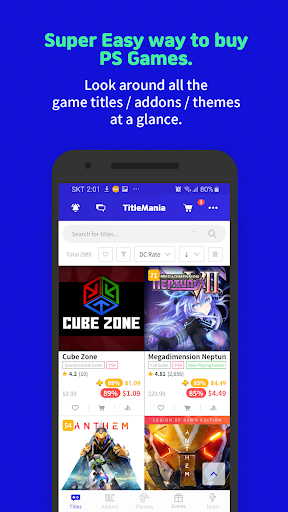 TitleMania - PS store Sale Information