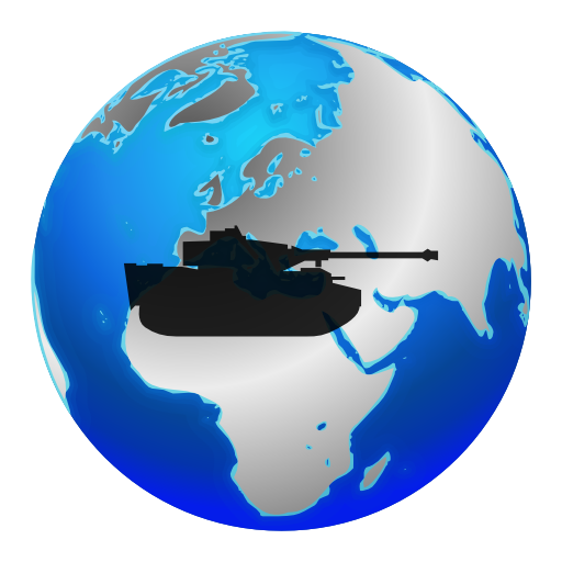 World Military Map  Icon
