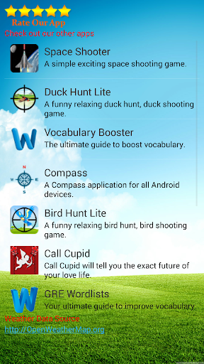 Weather Update Screen 3